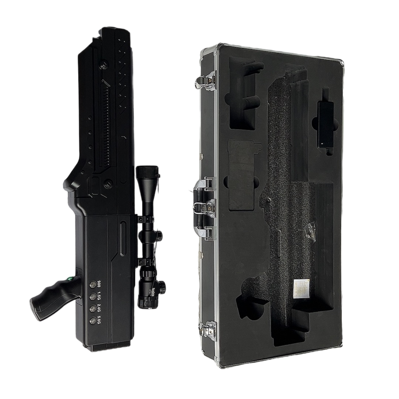  保德手持便携式枪型低空防御反制四通道A型