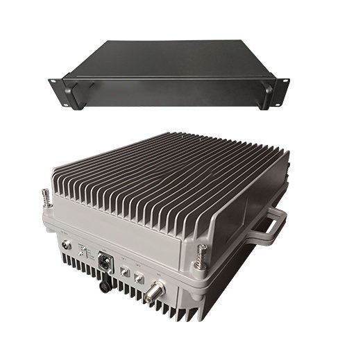  保德TETRA800数字警用集群数字光纤直放站远近端机